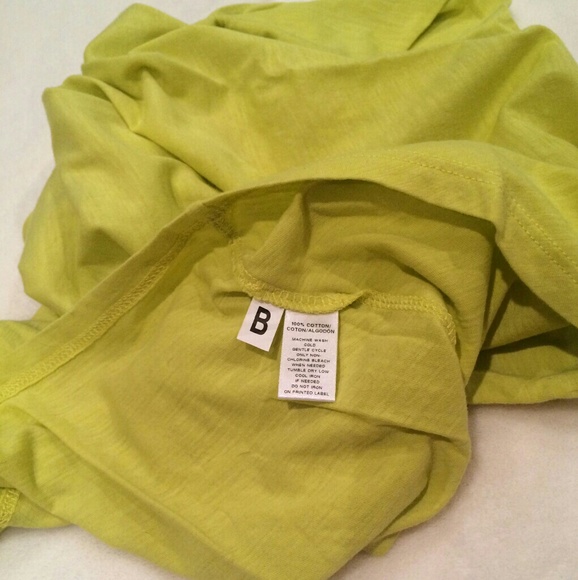 LOFT Long Sleeve Citron Green Yellow Shirt XS - Picture 4 of 4